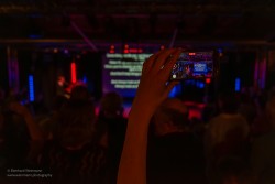 Bilder von Singen aus voller Kehle im Pavillon der IG Kultur, aufgenommen am 10.März 2025 von Eberhard Weinmann