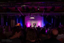 Bilder von Singen aus voller Kehle im Pavillon der IG Kultur, aufgenommen am 10.März 2025 von Eberhard Weinmann