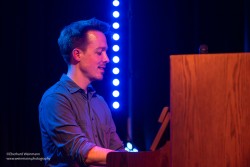 Lukas DeRungs Quintett, aufgenommen am 18. März 2025 von Eberhard Weinmann im Pavillon der IG Kultur in Sindelfingen.