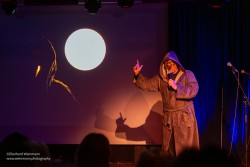 Luksan Wunder, aufgenommen von Eberhard Weinmann am 7.6.2025 im Pavillon der IG Kultur in Sindelfingen