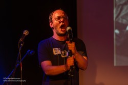 Luksan Wunder, aufgenommen von Eberhard Weinmann am 7.6.2025 im Pavillon der IG Kultur in Sindelfingen