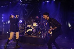 Jules im Pavillon der IG Kultur, fotografiert am 7.2.2026 von Eberhard Weinmann