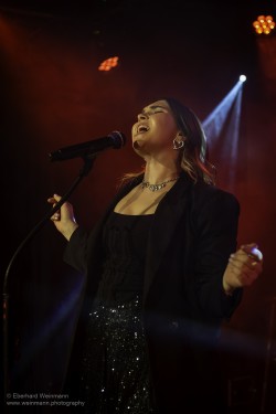 Jules im Pavillon der IG Kultur, fotografiert am 7.2.2026 von Eberhard Weinmann