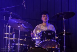 Bilder vom Auftritt  von Pulverdingen9 im Pavillon der IG Kultur in Sindelfingen, aufgenommen am 3.6.2026 von Eberhard Weinmann