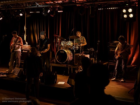 Die Hamburg Blues Band, am 13.3.2026 aufgenommen von Eberhard Weinmann im Pavillon der IG Kultur in Sindelfingen
