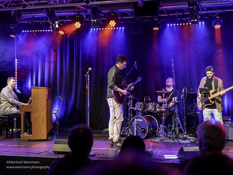 Fotos von der Steve Cathedral Group, aufgenommen von Eberhard Weinmann am 15.4.2026 im Pavillon der IG Kultur in Sindelfingen.